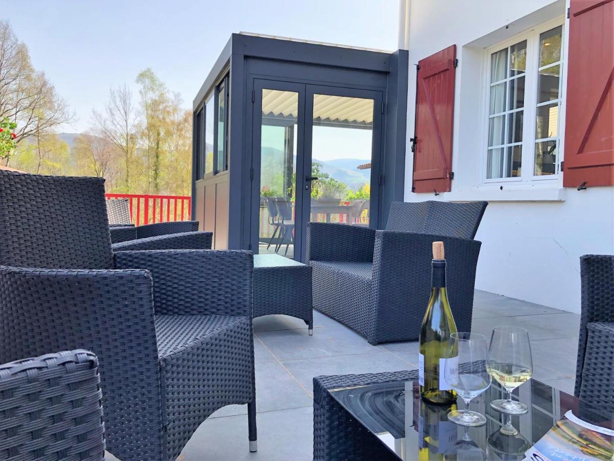 Logis Hotel St Sylvestre Aldudes Bagian luar foto